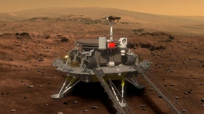 Rover chino aterriza con éxito en Marte