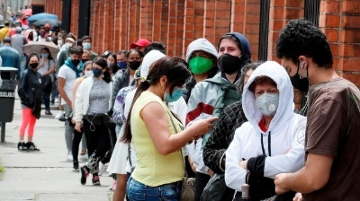 Colombia Presenta la tasa de infección por covid-19 más alta de toda América del Sur