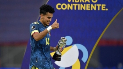Luis Díaz escogido jugador revelación de la Copa América
