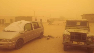 Impresionante tormenta de arena afecta notablemente a Irak
